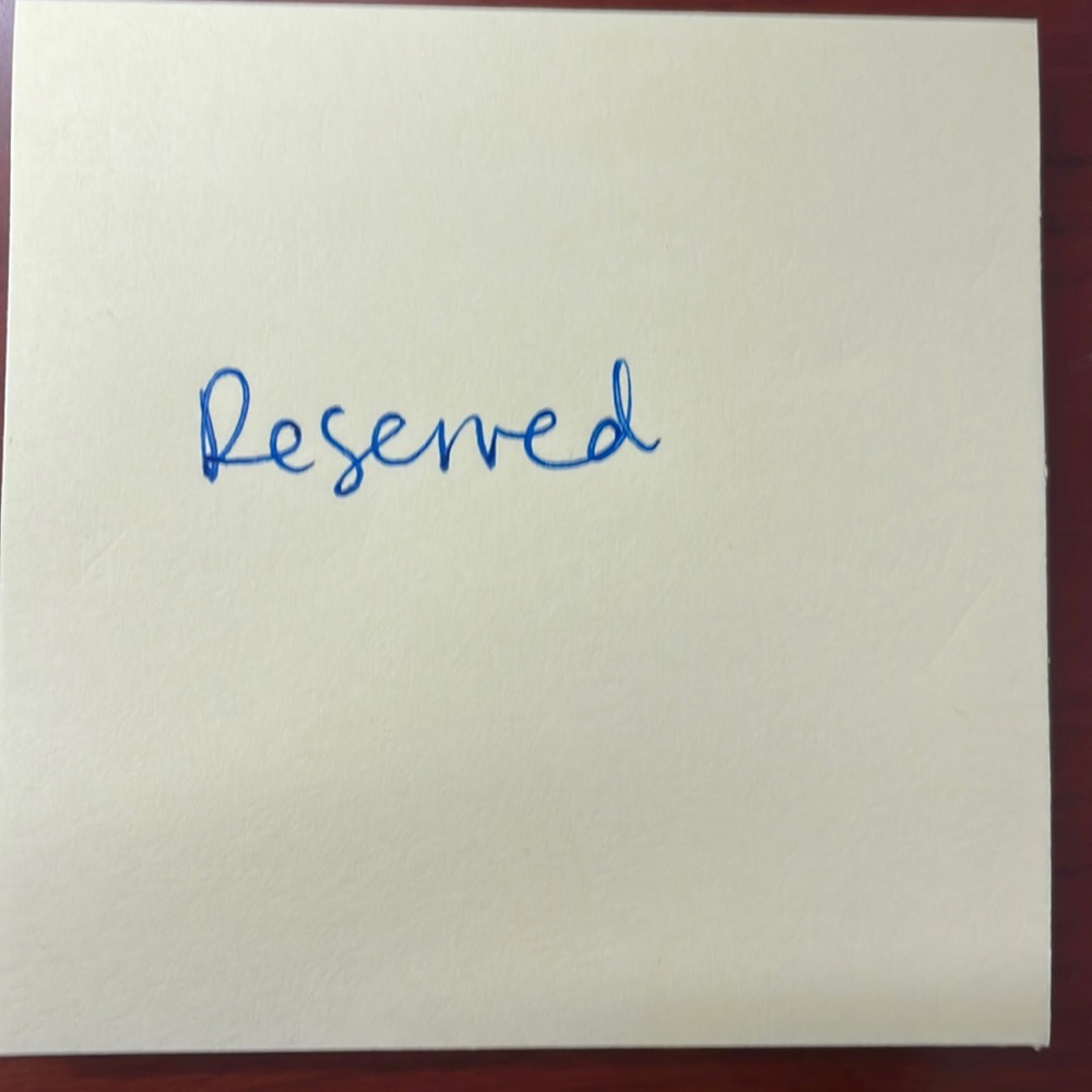 Reserved